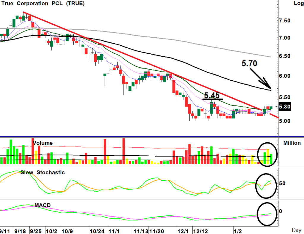 Trade Code : หุ้นแนะนำประจำวันที่19 มกราคม 2567 : Buy > MEGA, TOP, TRUE